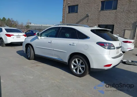 2012 Lexus Rx 350 z USA, uszkodzony, nr VIN 2T2BK1BA7CC147226